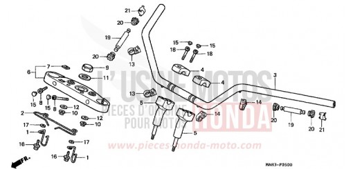 ROHRGRIFF/OBERE BRUECKE VT1100C2X de 1999